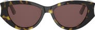 DIOR 'DiorGlow B1I 53mm Cat Eye Sunglasses