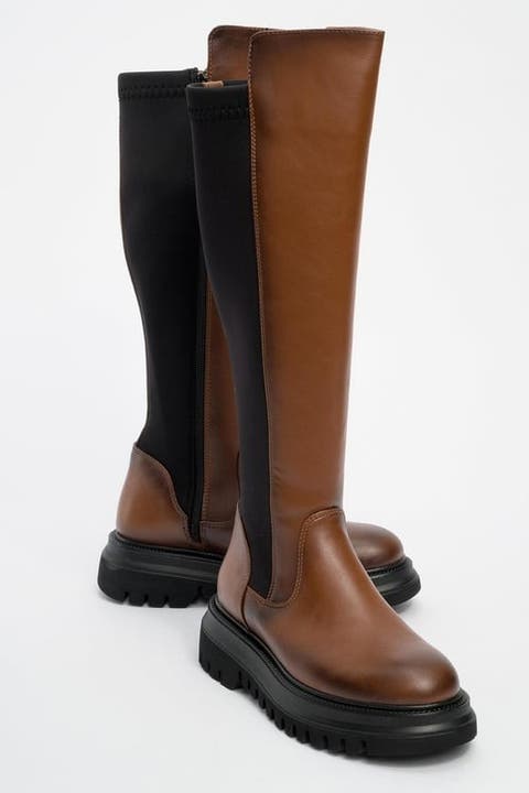 Shadow Knee High Boot