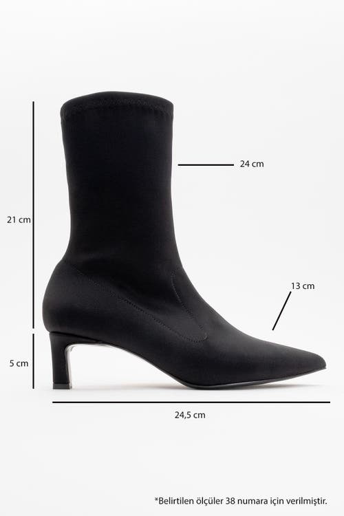 Prologue Shoes Lewin Pointed Toe Stiletto Boot