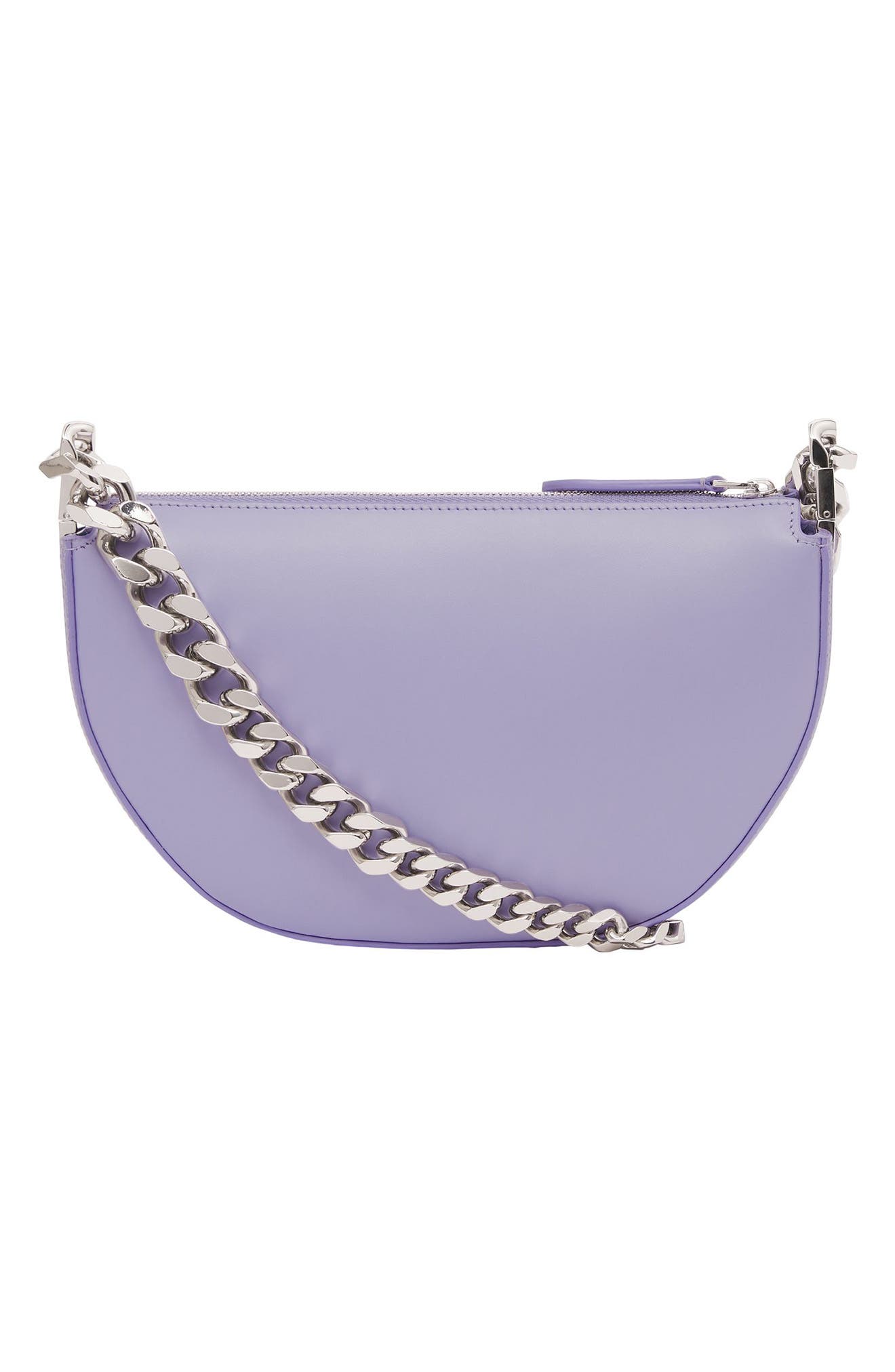Burberry Mini Olympia Leather Shoulder Bag, Alternate, color, 