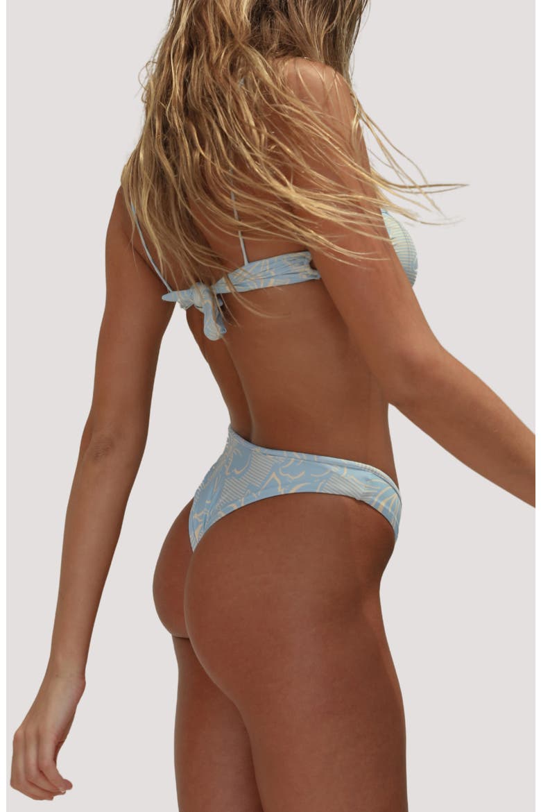 Ona Cinched Ring Bikini Bottoms, Alternate, color, MOONLIGHT LILY