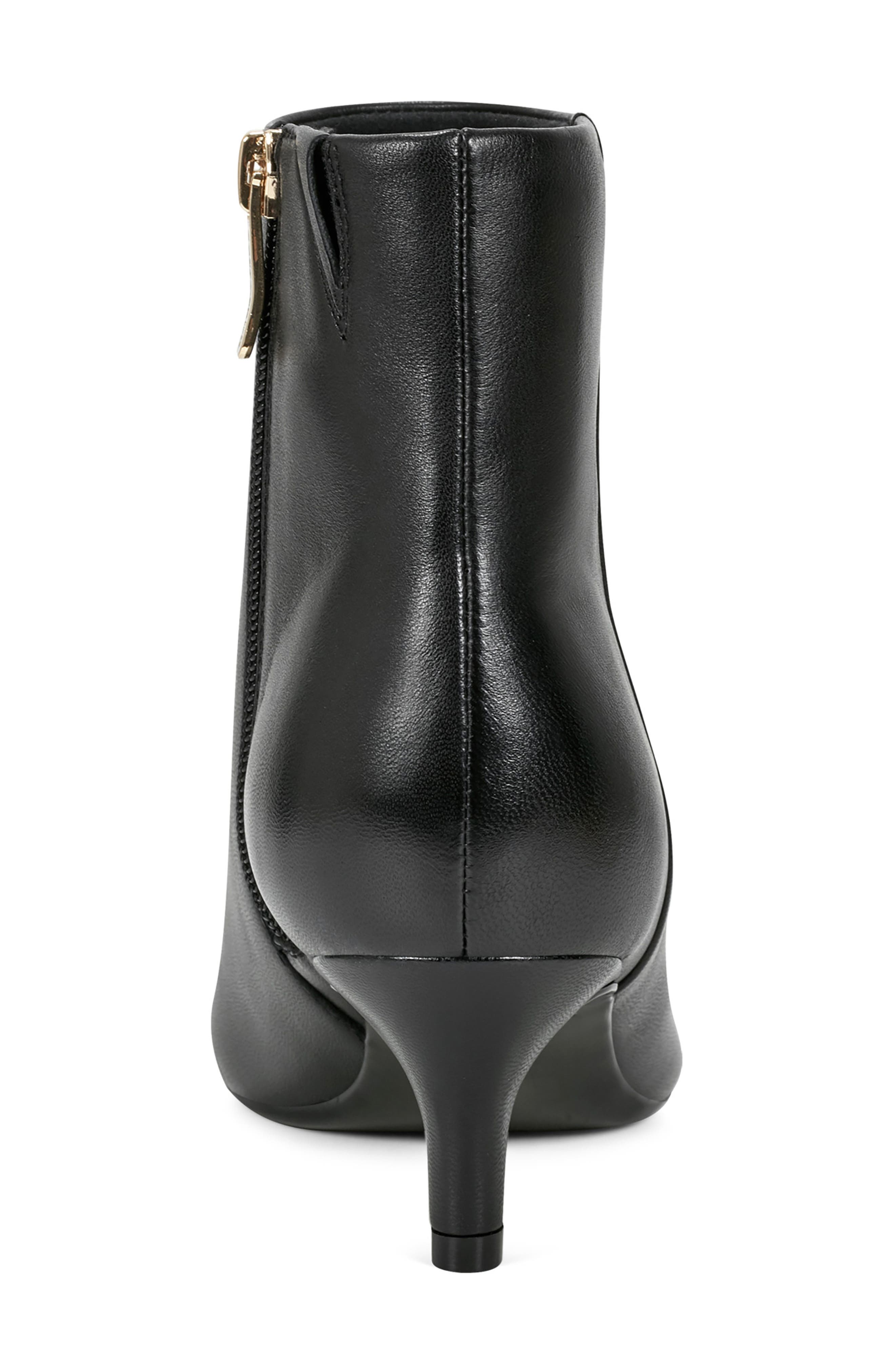 Easy Spirit Laina Pointed Toe Bootie, Alternate, color, Black