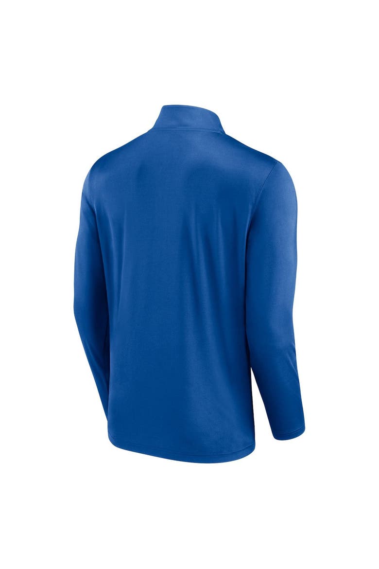 Men's Fanatics Royal Florida Gators Underdog Mindset Quarter-Zip Top, Alternate, color, Royal