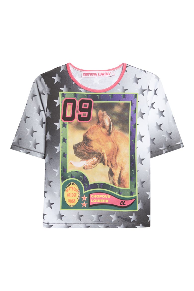 Deptford Dogs Fitted Jersey Graphic T-Shirt, Alternate, color, BLACK MULTI