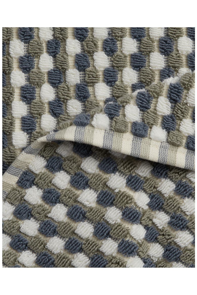 Mosaic Organic Cotton Towel (Nordstrom Exclusive), Alternate, color, MOSS/DUSK