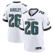 Nike Men's Nike Saquon Barkley White Philadelphia Eagles Game Jersey