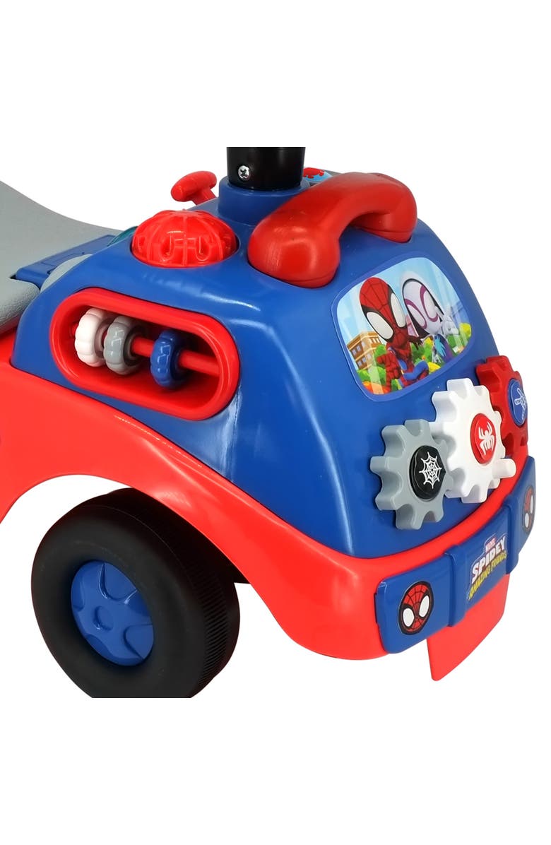 Kiddieland My First Activity Rideon Spidey Racer, Alternate, color, Multicolored