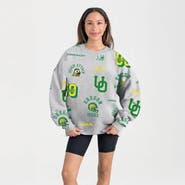 GAMEDAY COUTURE Women's Gameday Couture Gray Oregon Ducks Always on Repeat Fleece Sweatshirt