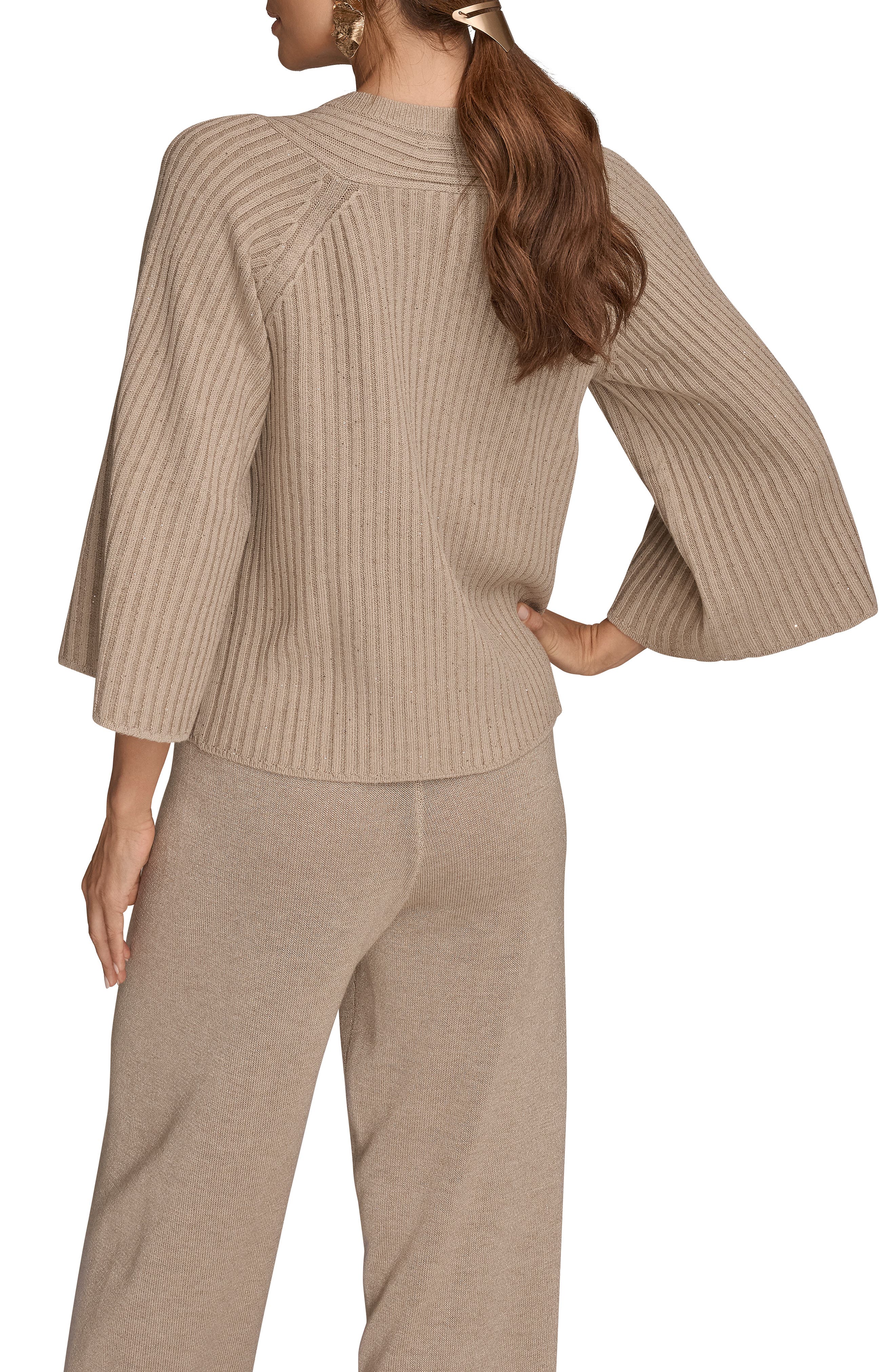 Flare Sleeve Rib Top - image 4