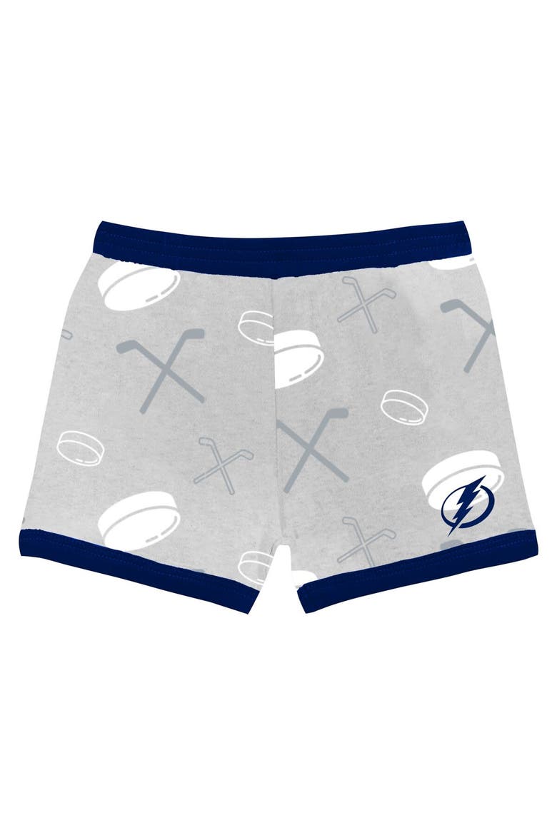 Toddler Tampa Bay Lightning Disney Rookie Year T-Shirt & Shorts Set, Alternate, color, Royal