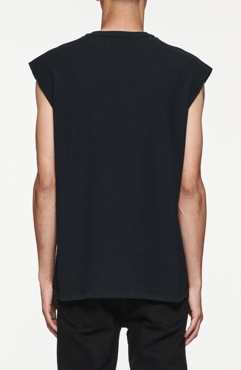 PURPLE BRAND Textured Jersey Graphic Muscle Tee, Alternate, color, 