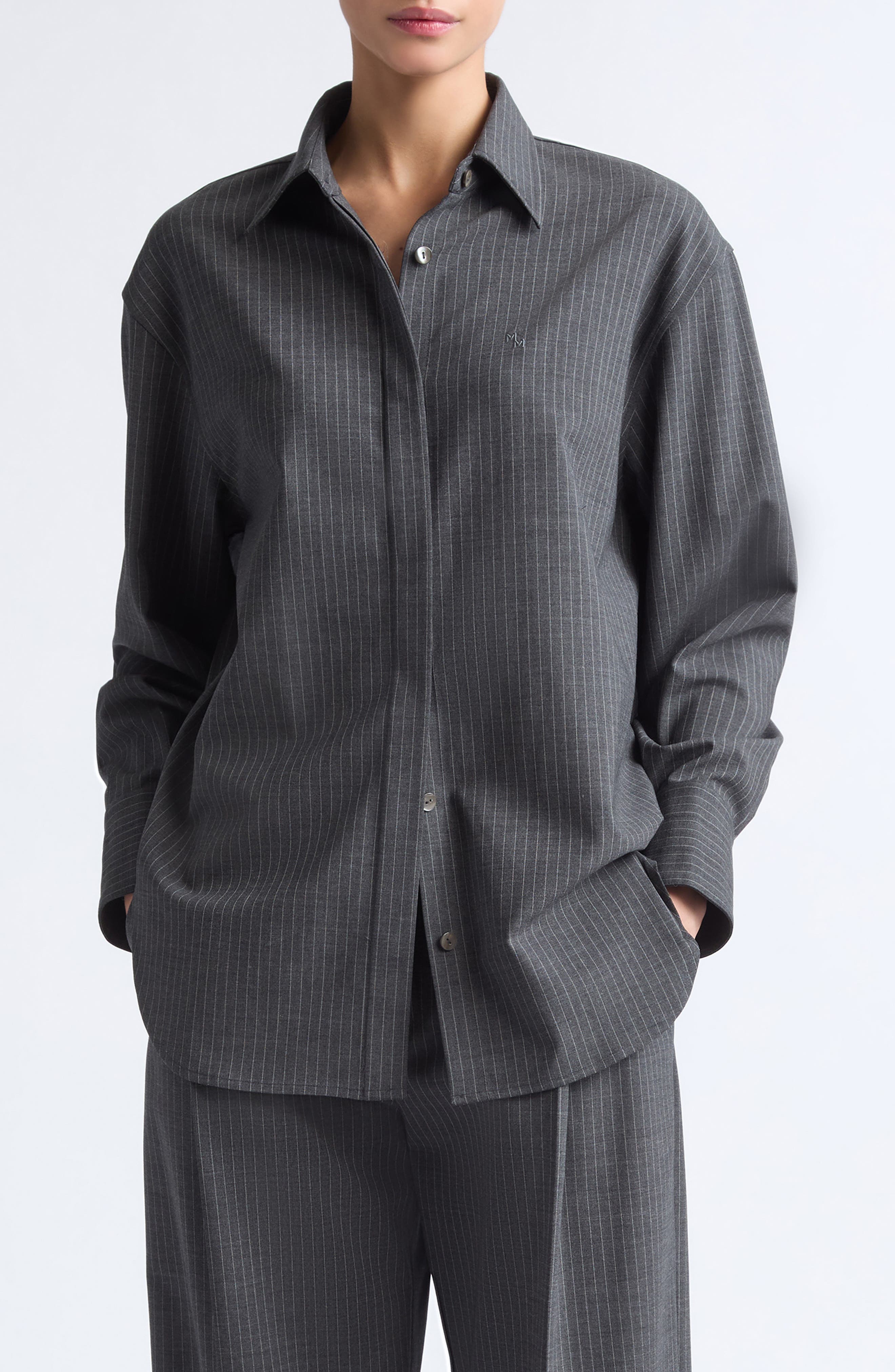 selected CHARCOAL STRIPE