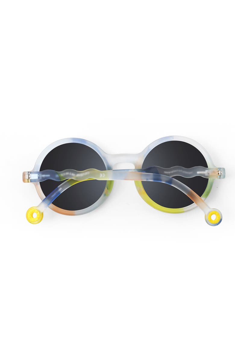 Youth Round Sunglasses, Alternate, color, Art Brush