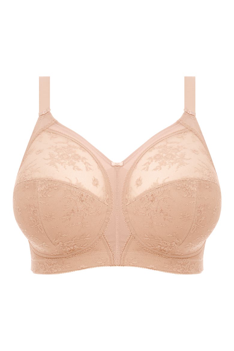 Verity Wireless Full Figure Bra, Alternate, color, FAWN