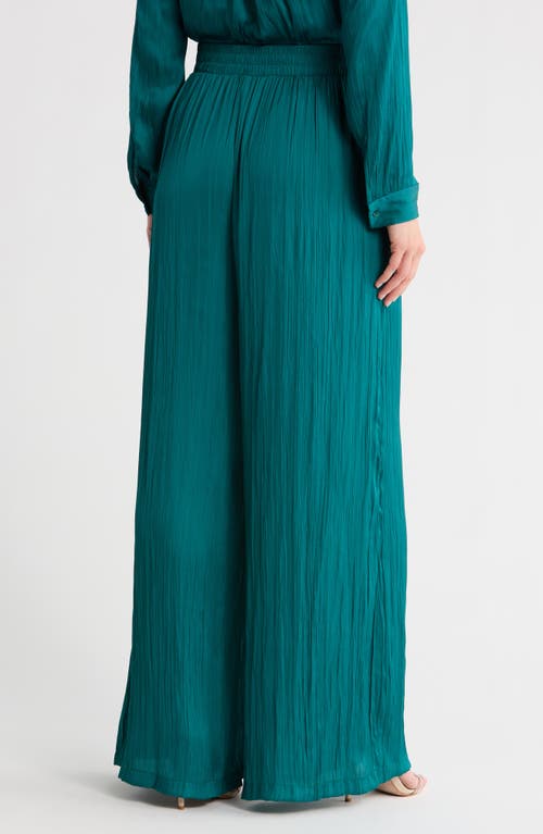 L Agence L'agence Lillian Wide Leg Pant In Blue