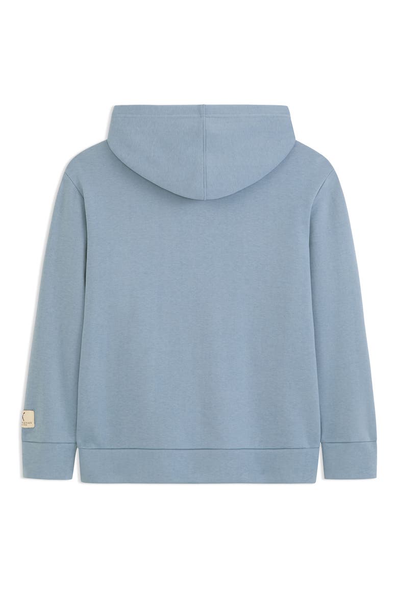 Kids' Class Pack Cotton Blend Fleece Hoodie, Alternate, color, SKY/ PEWTER