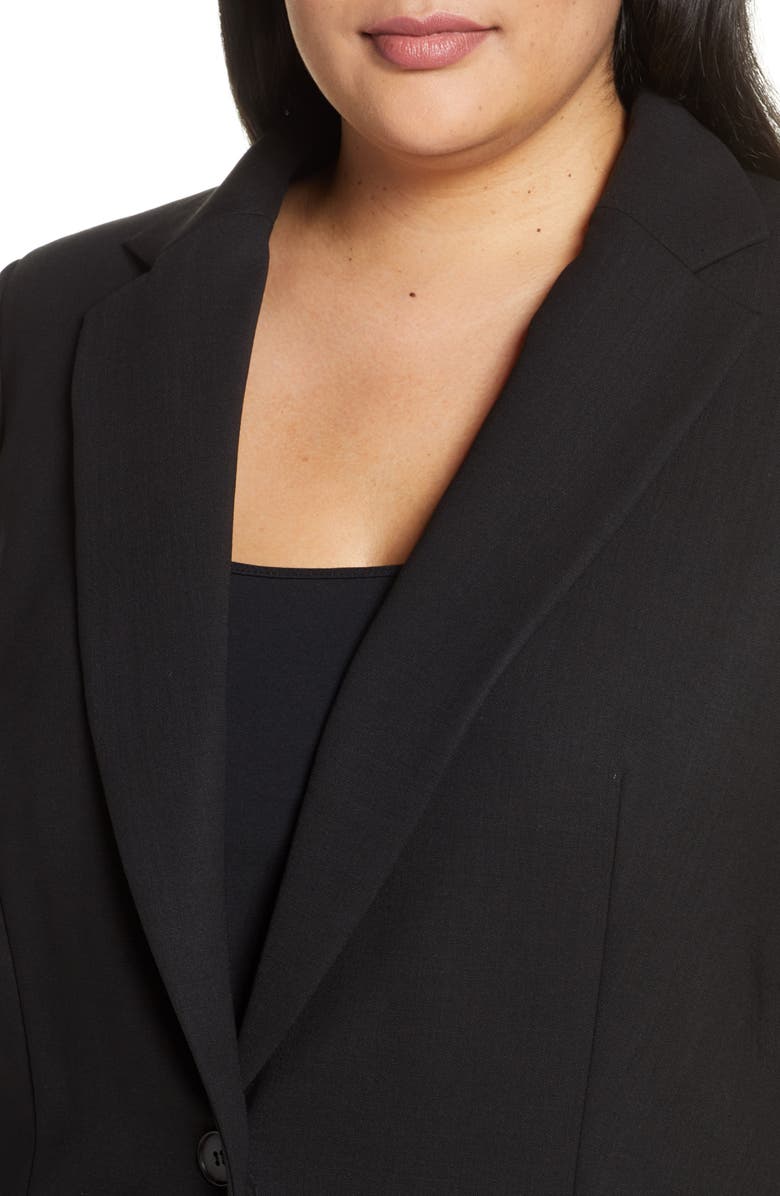 Lafayette 148 New York Beau Stretch Wool Blazer, Alternate, color, 