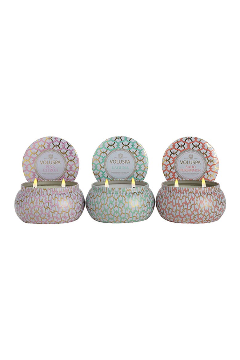 Maison Blanc Two-Wick Tin Candle Trio (Nordstrom Exclusive), Alternate, color, NO COLOR