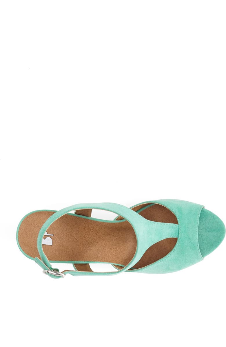 BP. 'Springs' Peep Toe Wedge Sandal, Alternate, color,