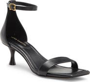 Vince Camuto Vinkely Square Toe Kitten Heel Sandal