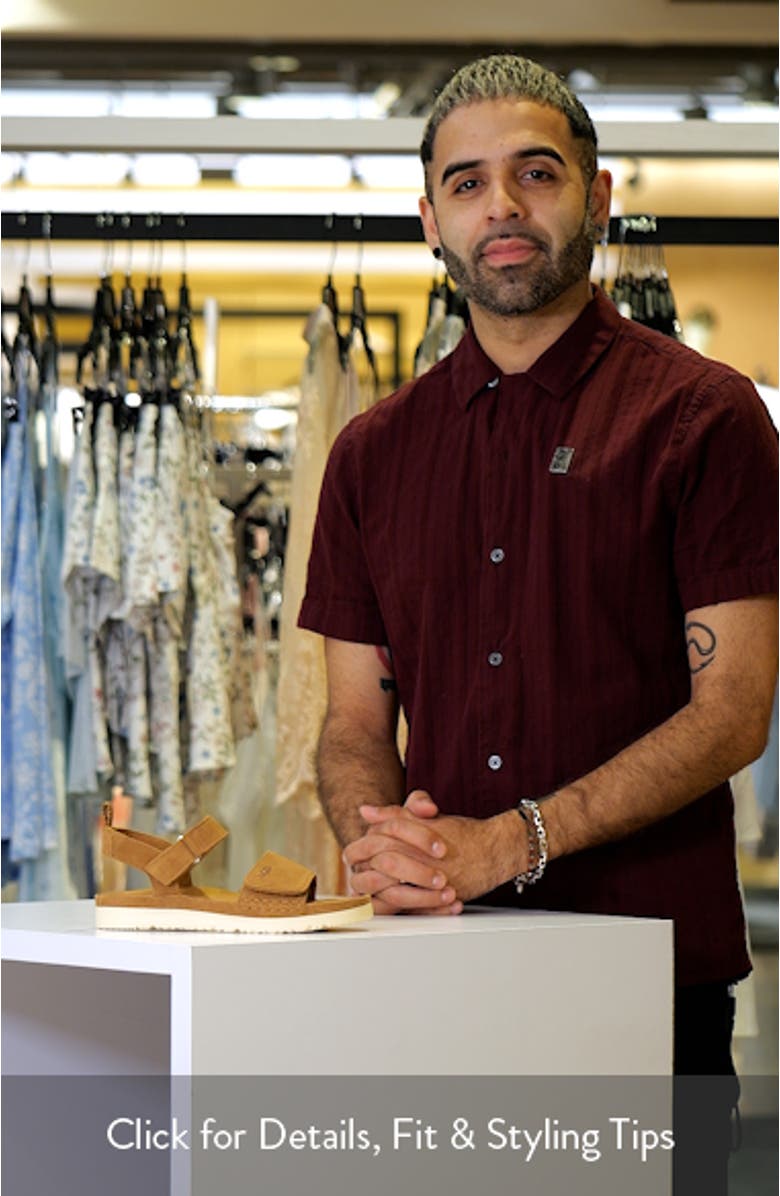 Kids' Goldenstar Platform Sandal, sales video thumbnail