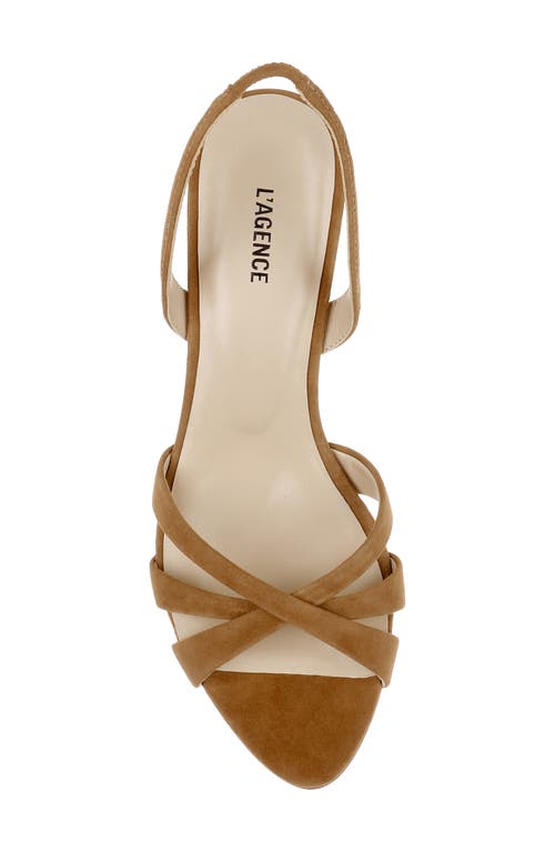 L'agence Colwill Slingback Sandal In Nude