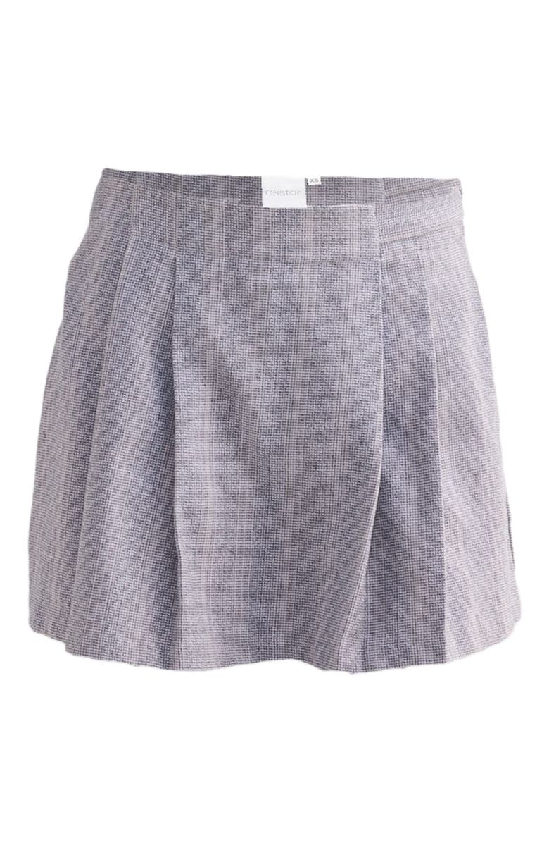 Reistor Cotton Tweed Skorts, Alternate, color, Steel Breeze