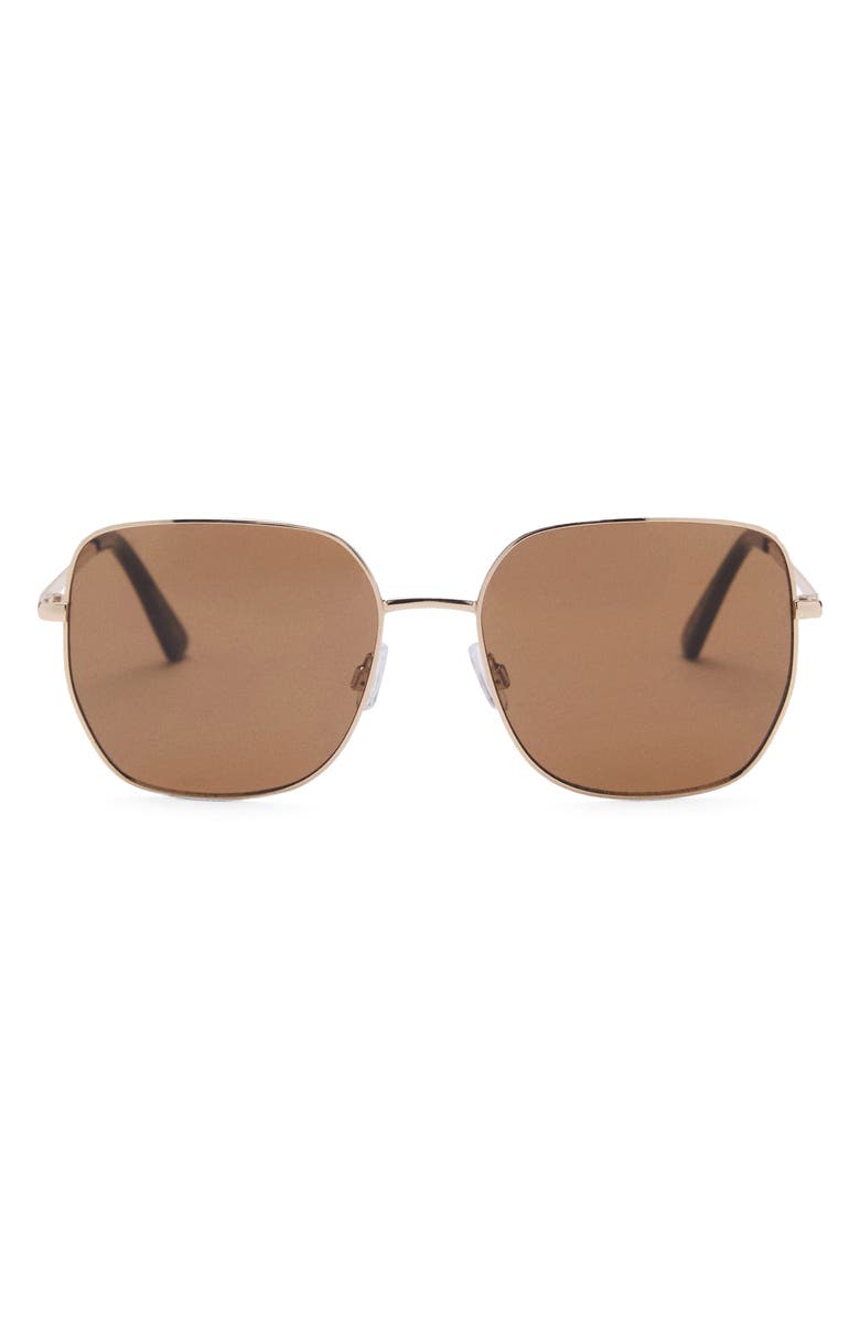 MANGO Square Sunglasses, Main, color,