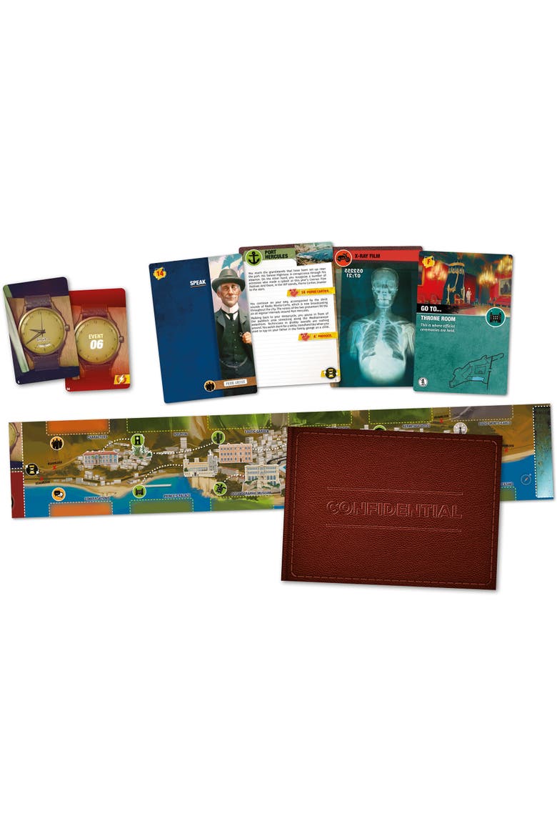 Guilty Monaco 1955 Cooperative Deduction Game, Ages 14+, Alternate, color, Multicolored