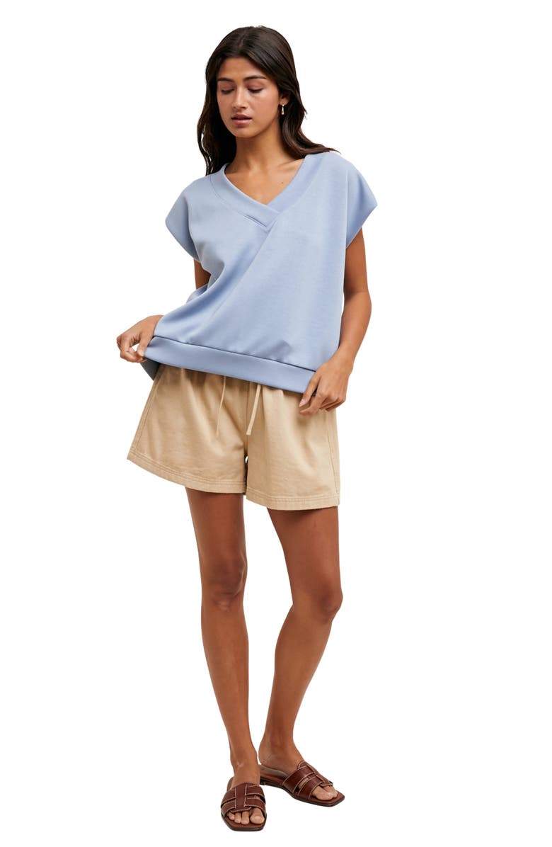 WISHLIST Cotton Shorts, Alternate, color, Taupe