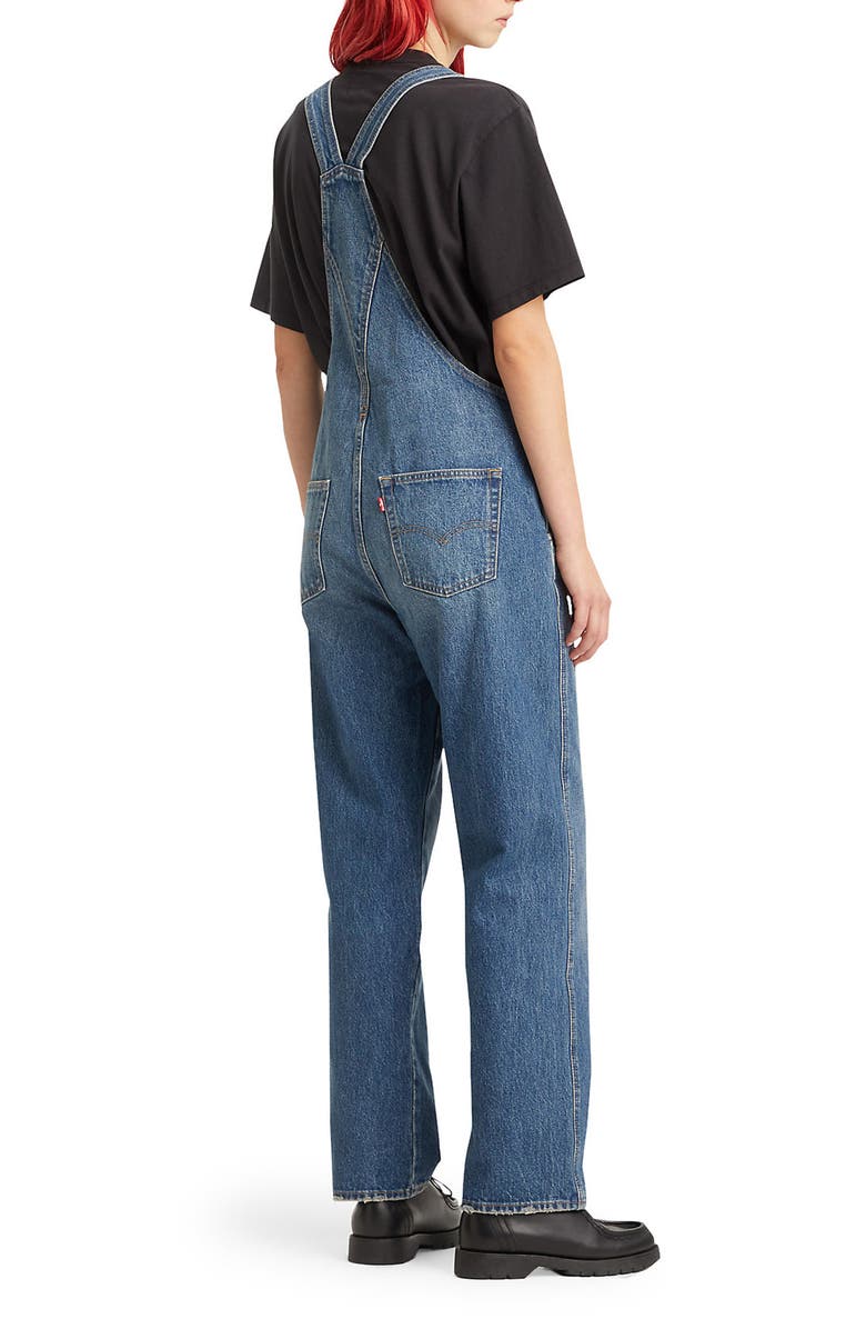 Levi's<sup>®</sup> Nonstretch Denim Overalls, Alternate, color, 