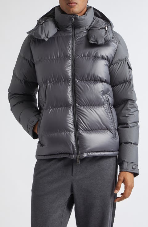 Maya Lacquered Nylon Down Jacket