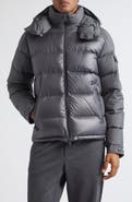 Moncler Maya Lacquered Nylon Down Jacket