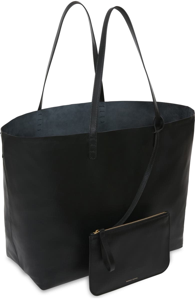 Mansur Gavriel Oversize Lambskin Leather Tote, Alternate, color,