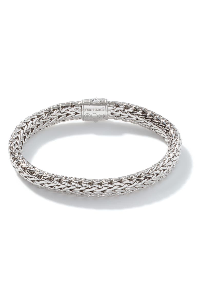 John Hardy Classic Chain Pavé Diamond Station Rope Bracelet, Alternate, color, 