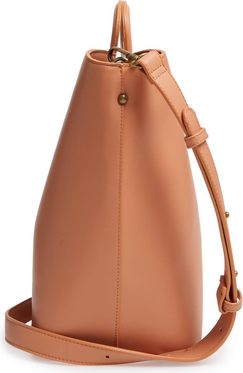 Malibu Skye Large Faux Leather Tote, Alternate, color,