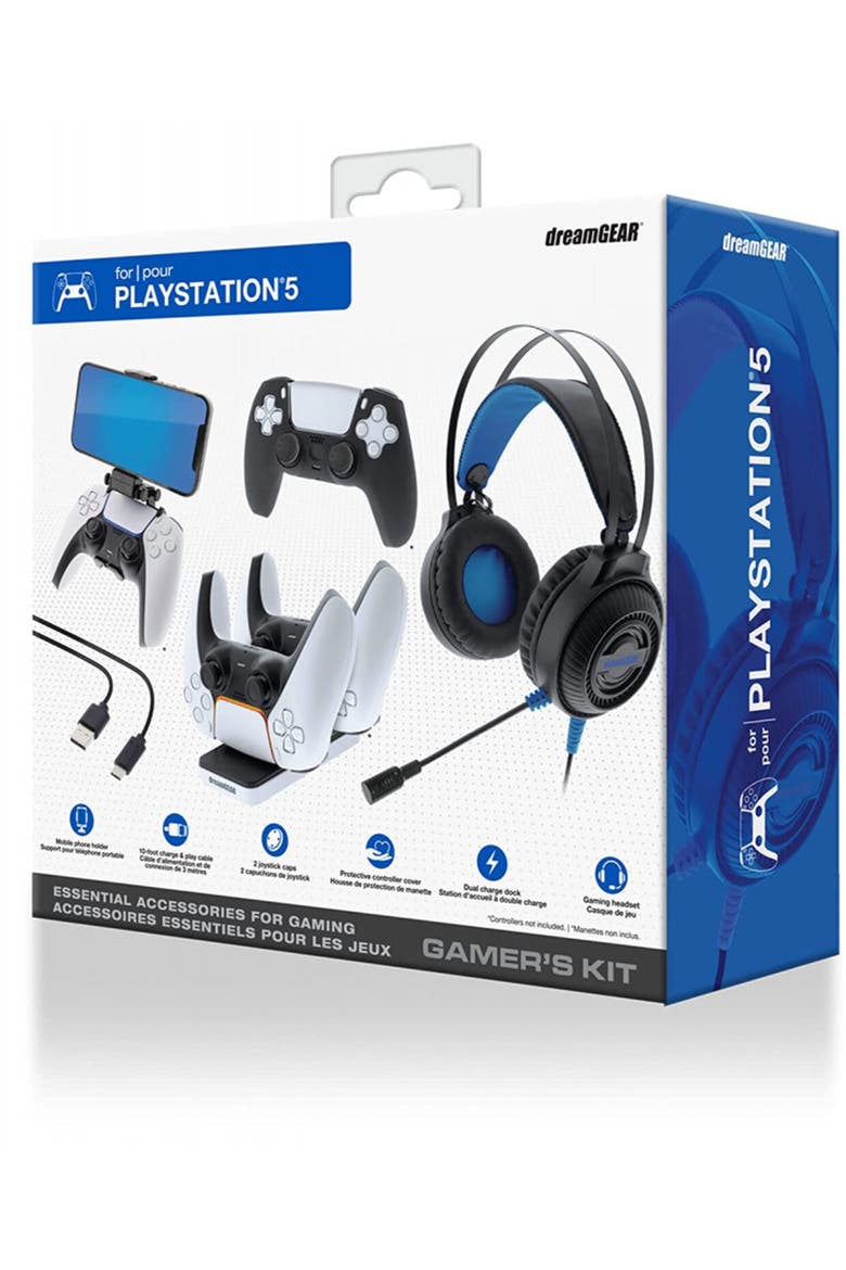Dgps57401 Gamer/Starter Kit 5 in 1 for Playstation, Alternate, color, Multicolor