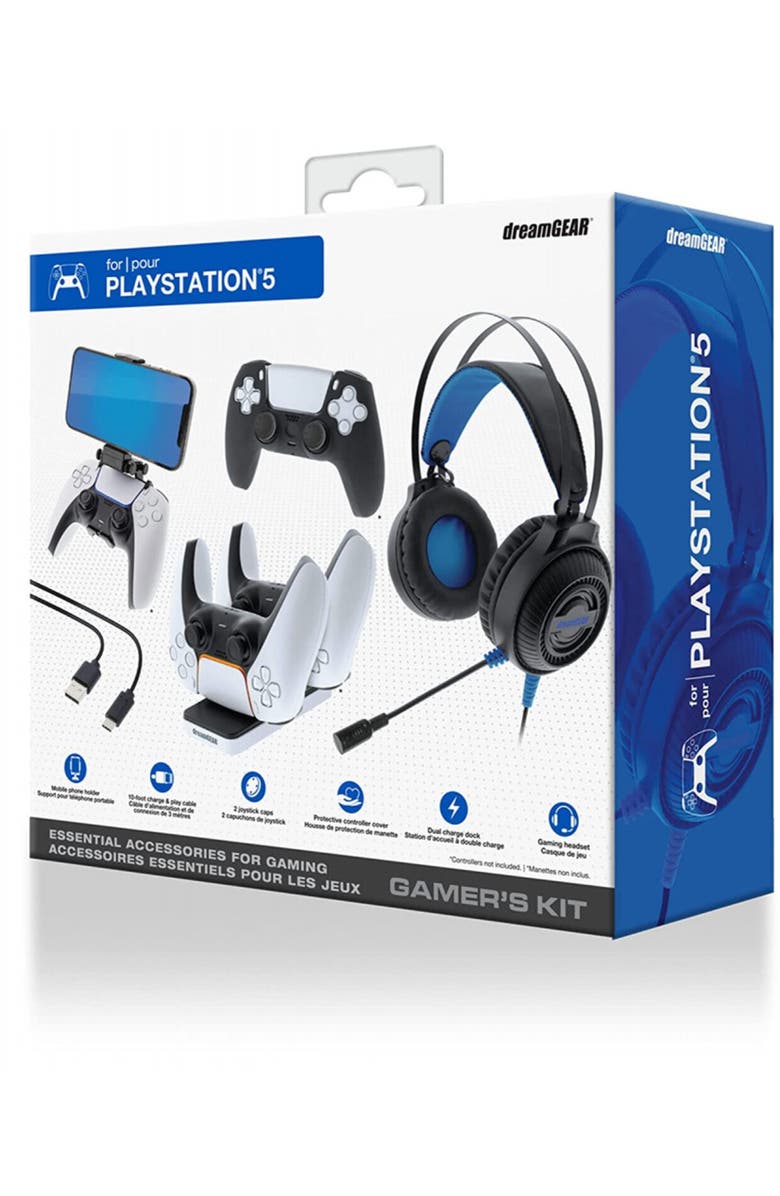 Dreamgear Dgps57401 Gamer/Starter Kit 5 in 1 for Playstation, Alternate, color, Multicolor