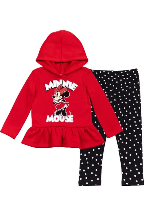 Minnie Mouse 2-Piece Fleece Hoodie and Leggings Set