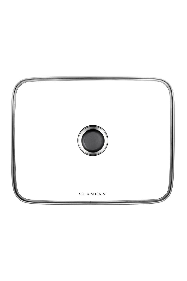 Classic 15.25 Inch Rectangular Glass Lid, Main, color, Transparent
