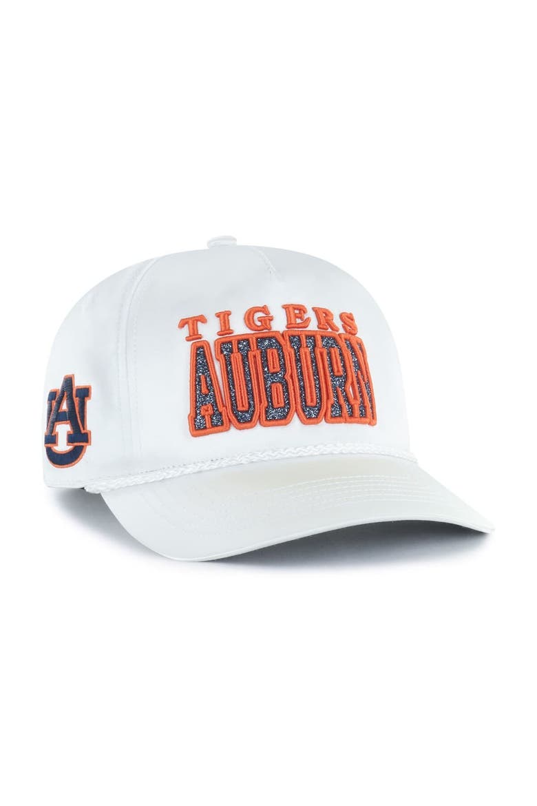 Women's '47 White Auburn Tigers Outspoken Hitch Adjustable Hat, Main, color, White