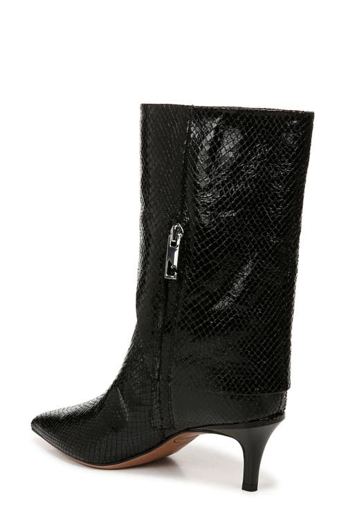 Franco Sarto Alberta Mid Shaft Boots In Black