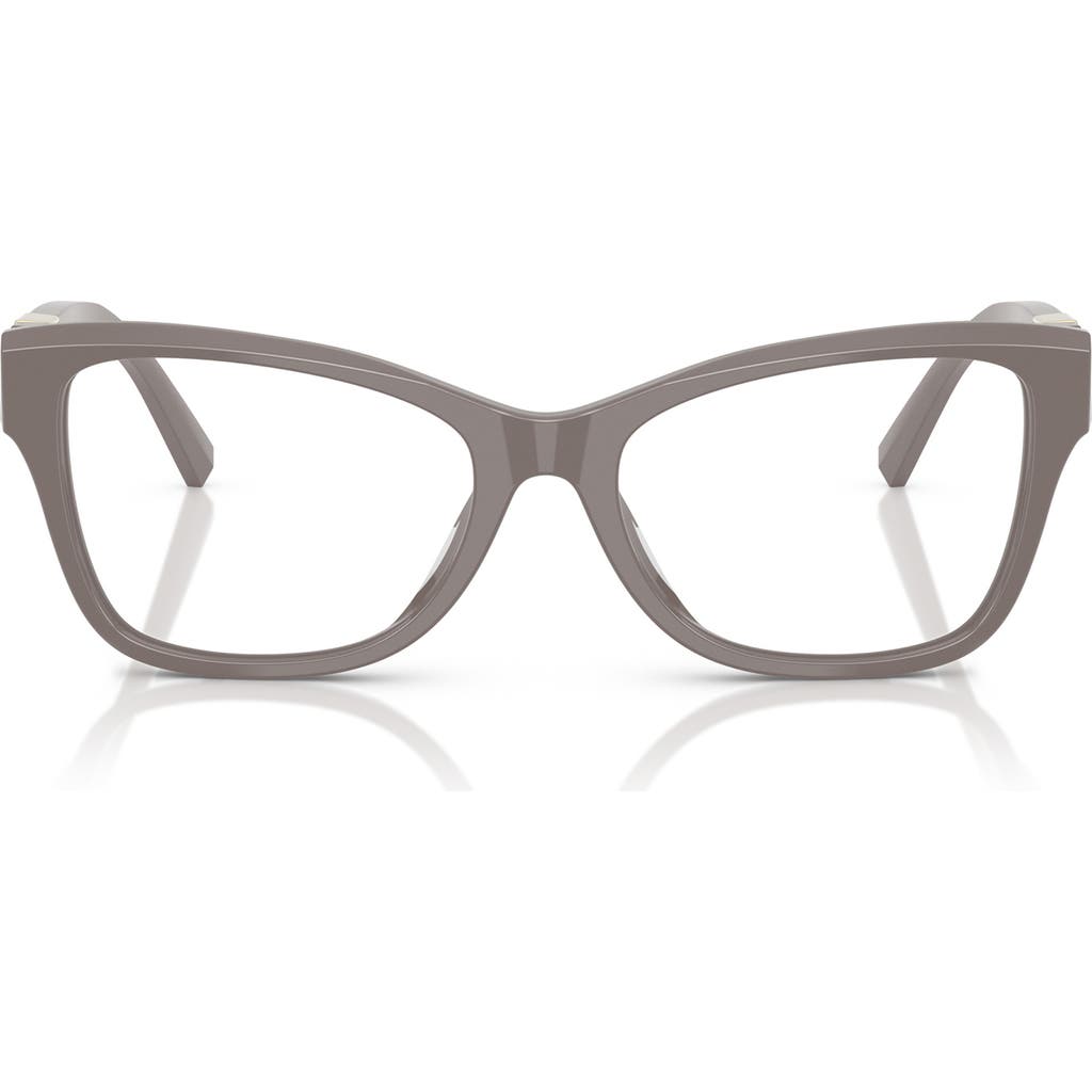 Tiffany & Co. 52mm Butterfly Optical Glasses in Chocolate Truffle /Demo Lens  product