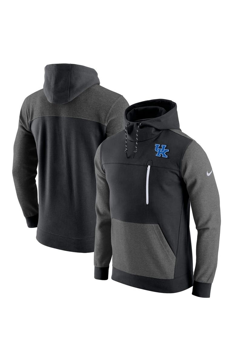 Nike Men's Nike Black Kentucky Wildcats AV-15 2.0 Slim Fit Pullover Hoodie, Alternate, color, Black
