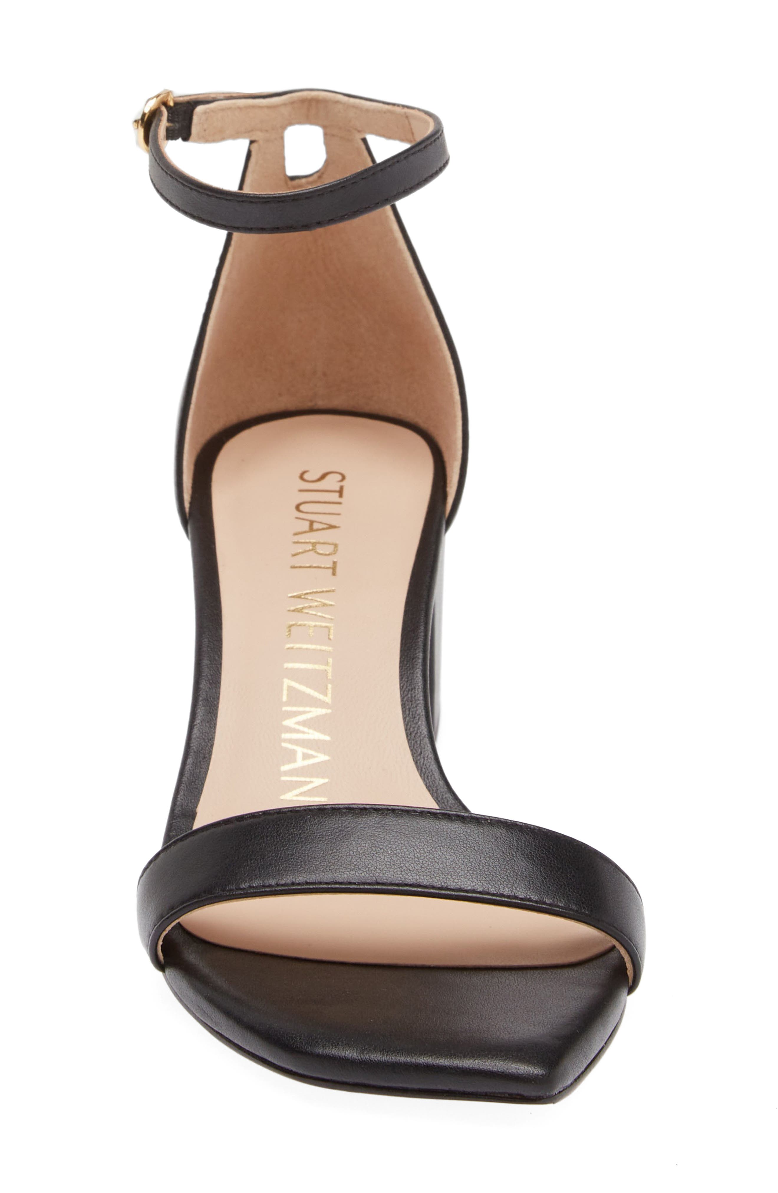 Stuart Weitzman Ankle Strap Sandal, Alternate, color, 