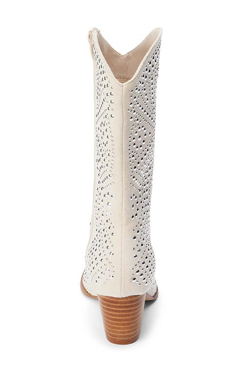 Matisse Twain Studded Western Boot In Natural