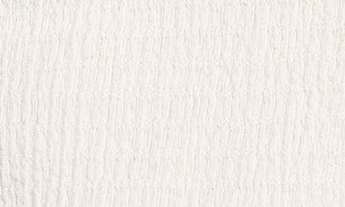 Nic + Zoe Nic+zoe Bubble Knit Long Sleeve Top In White
