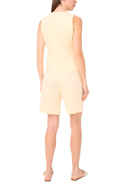 Halogenr Halogen(r) Linen Blend Vest