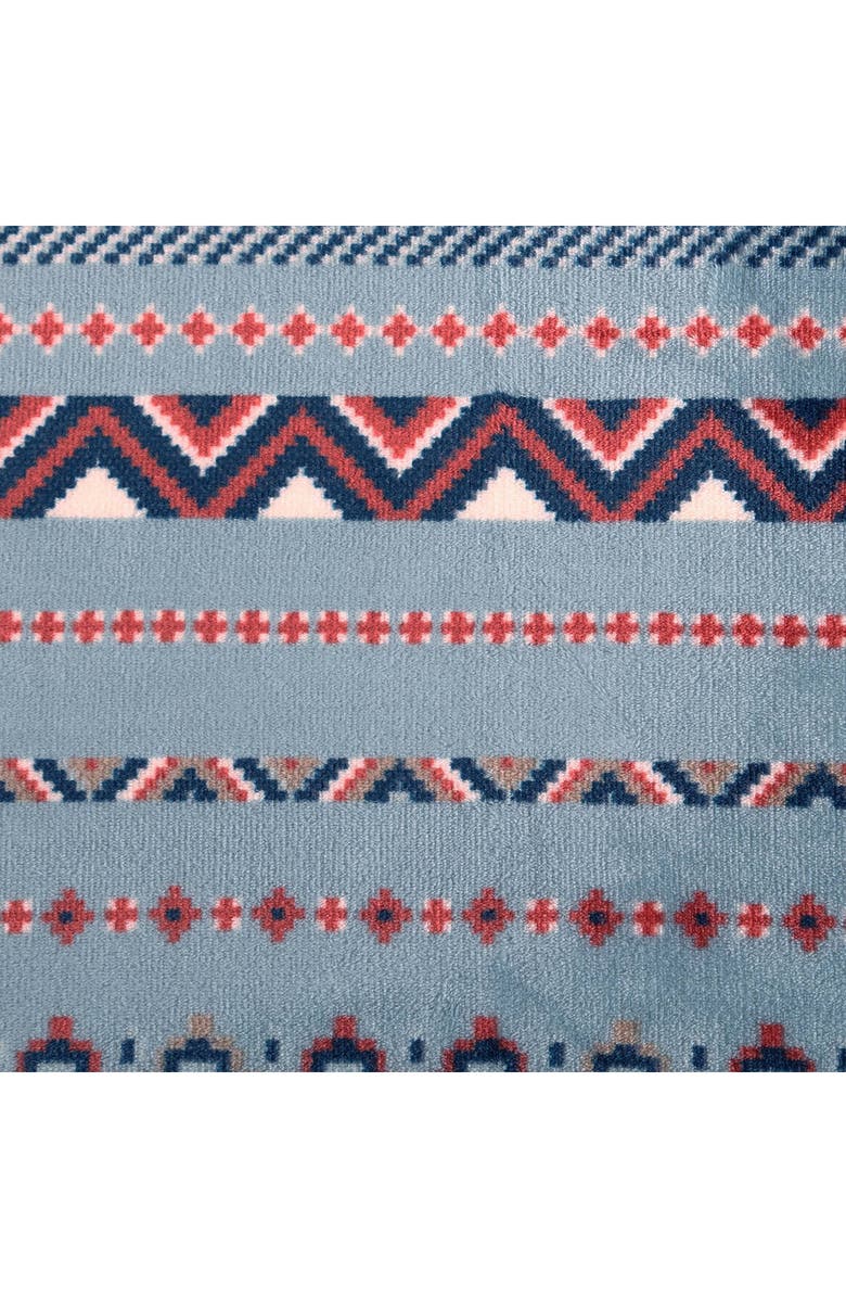 Wrangler Diamond Trail Throw Blanket, Alternate, color, Blue