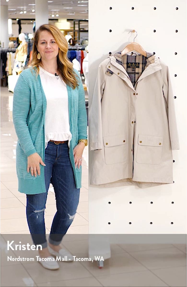 Overcast Waterproof Raincoat with Hood, sales video thumbnail